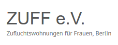 Logo der ZUFF e.V. weiterführender Link zu Zufluchtswohnungen für Frauen, Berlin